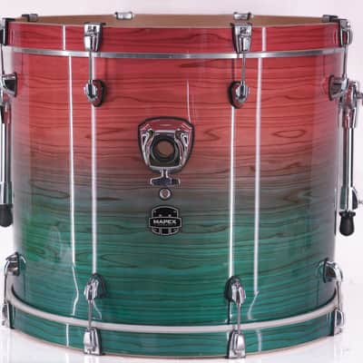Mapex Armory 22x18'' Bass Drum - Garnet Ocean - Limited Edition image 3