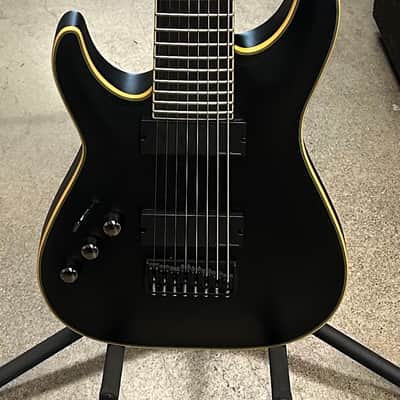 Killer Schecter Blackjack ATX - Black Left Hand 8 String Electric Guitar image 1