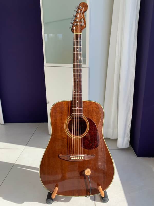 1980s Fender Newporter Natural | Korean Vintage Acoustic Guitar