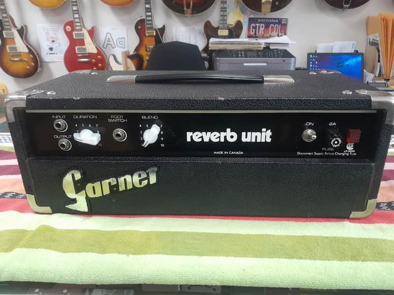Garnet Reverb Tank (TUBE) 1960s - Black image 1