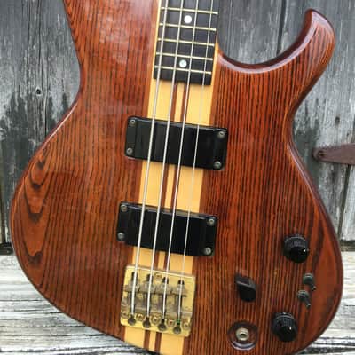 Mint 1981 Aria Pro II SB-900 Matsumoku 4 String Bass in Walnut Perfect image 7
