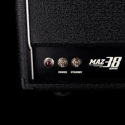 Pre-Owned Dr. Z MAZ 38 Reverb Guitar Amp Head And 2x10" Guitar Amp Cabinet - Black With Dr. Z Covers image 3