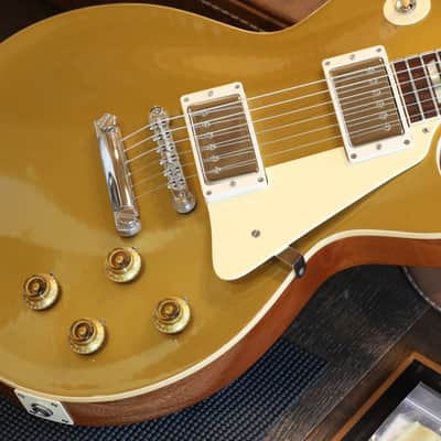 2022 Gibson Custom Shop Les Paul Standard '57 Historic Reissue Electric Guitar Goldtop Gloss + COA OHSC image 6