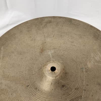 Vintage Sabian Block Hollow Logo 16" Crash Cymbal image 2