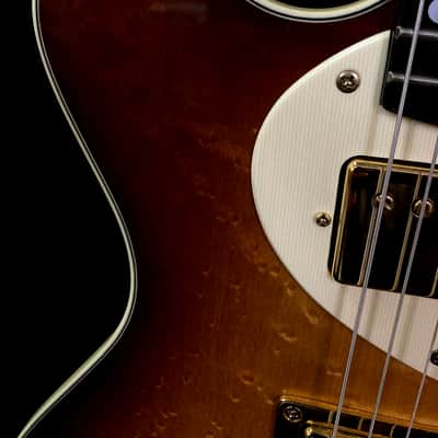 Holzknecht Guitars Harlan, Birdseye Maple Top, Boutique, Custom Shop Chambered Double Cut, Benedetto image 9