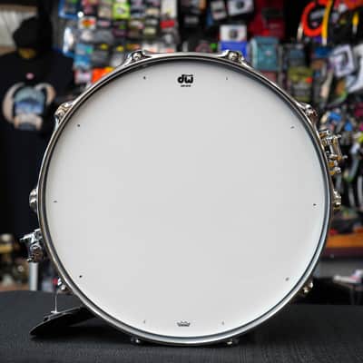DW Collector's Series Pi - Carbon Fiber - 3.14" x 14" Piccolo Snare Drum image 5