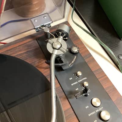 Pioneer PL-1100, 1974 Rosewood EX w/ Cart & NOS Stylus image 5
