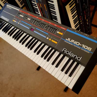 MUST SEE!!! ROLAND JUNO 106 FULLY RESTORED/SERVICED IN AMAZING CONDITION!!! image 3