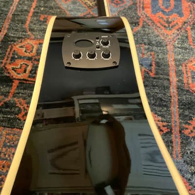 Ovation Applause E-Acoustic Guitar Wood Classics AED96-5HG Black Gloss Electro image 7