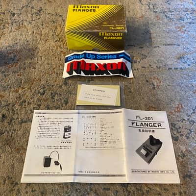 Maxon FL-301 Flanger “Narrow Box” MADE IN JAPAN - MINT - First Year 1979 image 8
