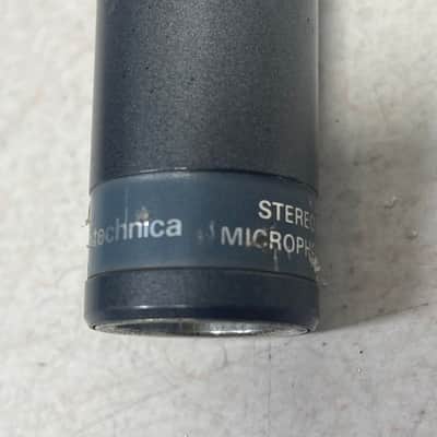 Audio-Technica AT822 X/Y Stereo Condenser Microphone *FOR PARTS*SEE DESCRIPTION* 2000s - Black image 3
