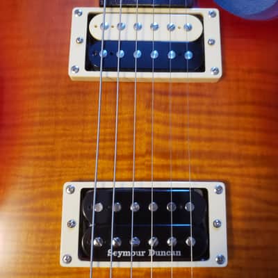 PRS 245SE | Flame Maple Sunburst top / Red body | All Gloss finish | Serial No. Q10404 | MIK image 7