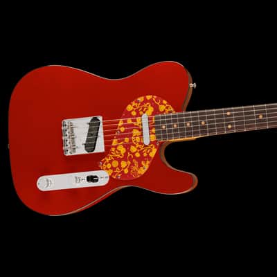 Used Fender Limited Edition Artist Series Raphael Saadiq Telecaster Dark Metallic Red - Demo image 5