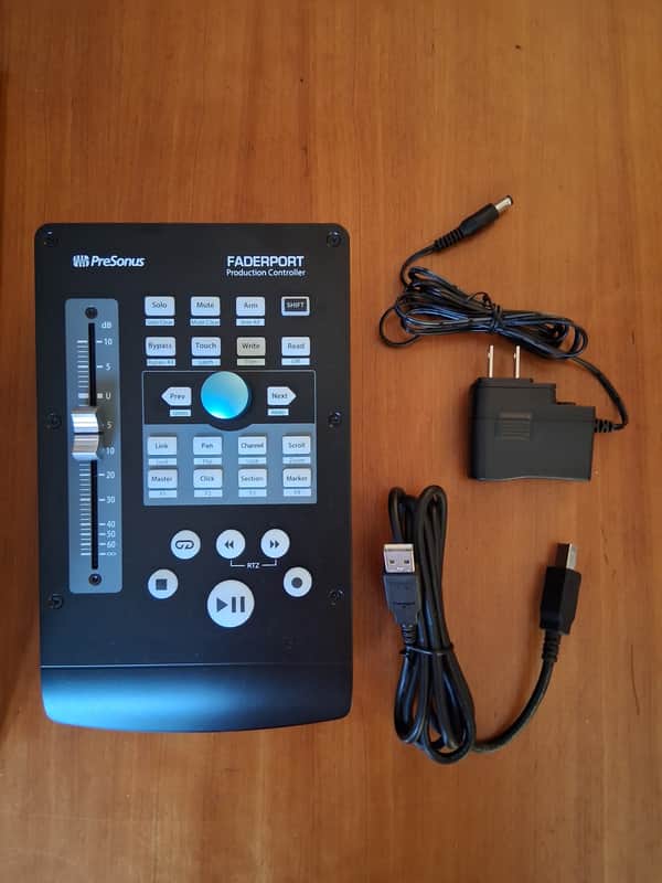 PreSonus FaderPort V2 USB DAW Transport Controller with Motorized Fader 2018 - Present - Black image 1