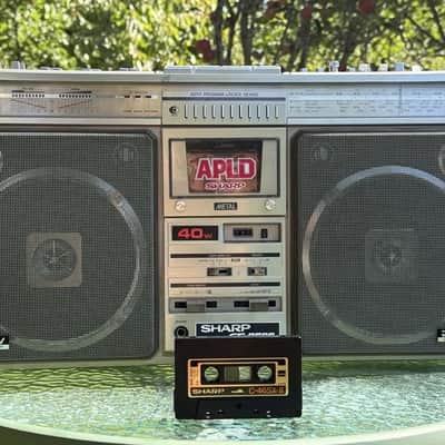 Sharp 9696H Rare Vintage Boombox Tested Stereo Hi-Fi Analog Warranty image 2