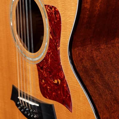 Taylor 555 12 String Acoustic Jumbo Guitar Natural image 20