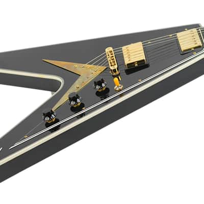 Immagine 2021 Gibson Custom Shop Mod Collection Flying V Custom VOS Ebony #CS100655 - 2