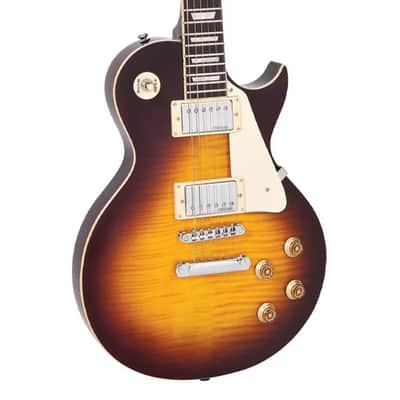 Vintage ReIssued Series V100 'Flame Top' - Flamed Ice Tea image 1