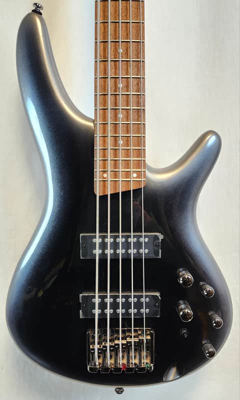 Ibanez SR305E SR Standard 5 String Bass, Midnight Gray Burst image 1