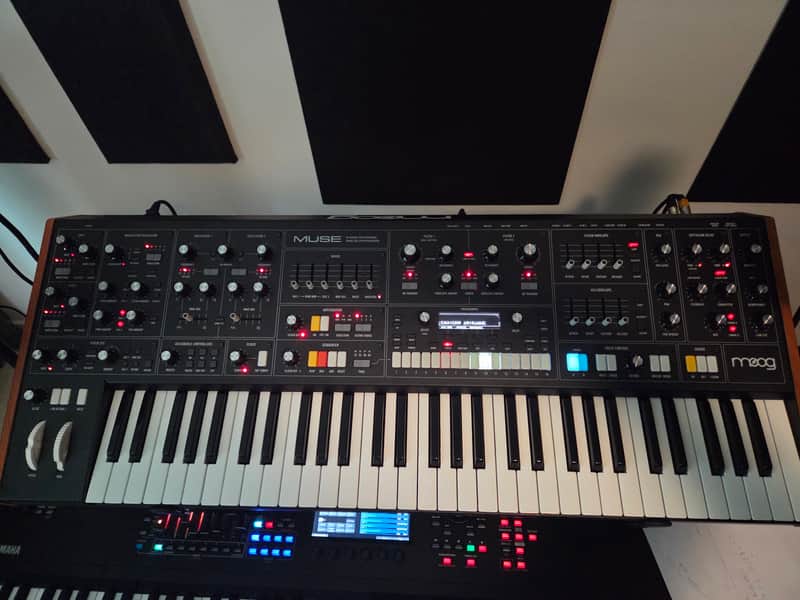 Moog Muse 8-Voice Analog Synthesizer 2024 - Present - Black image 1