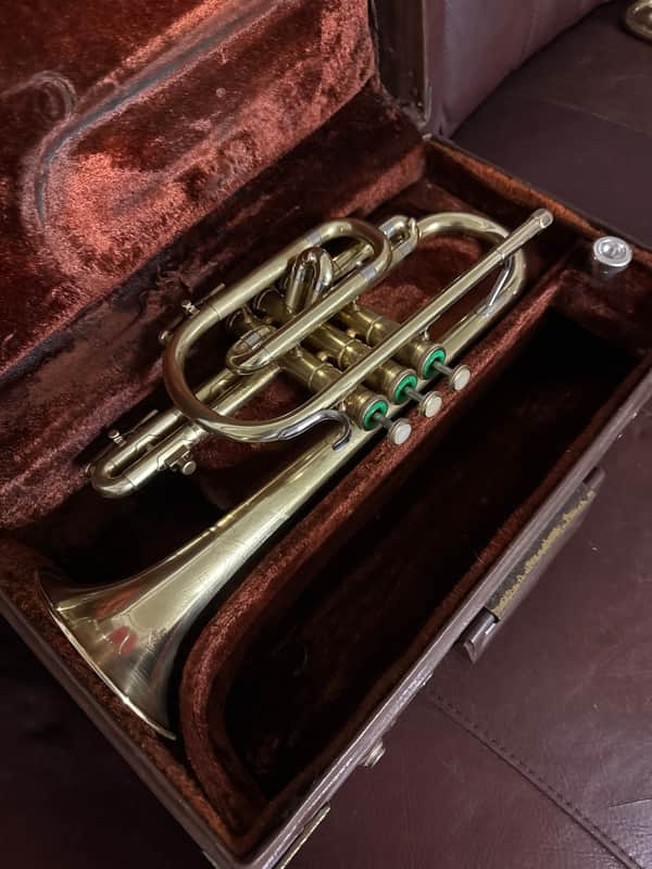 Olds Ambassador Bb Cornet (1958) SN 276215 (100% new clear lacquer) image 1