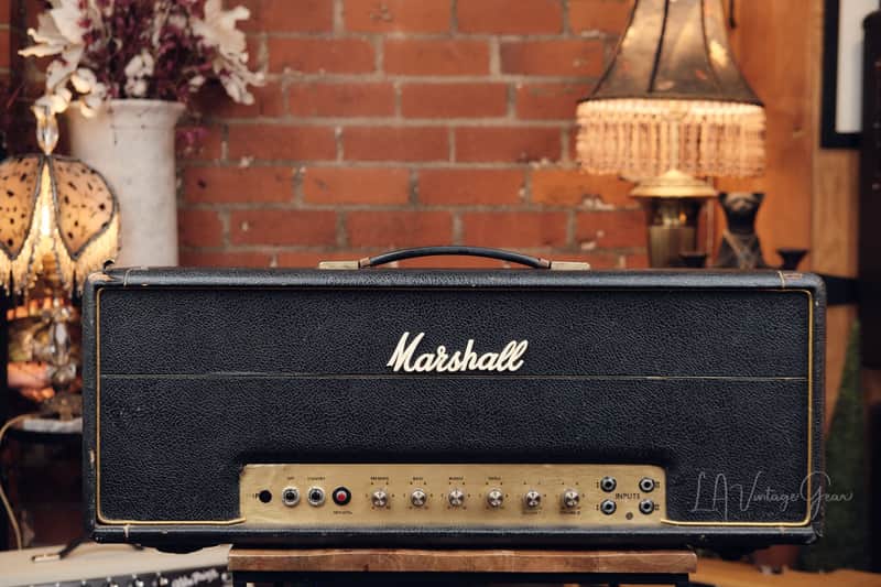 1975 Marshall JMP 1987 Lead 50 Watt Head - From the Collection of Thom Rotella image 1