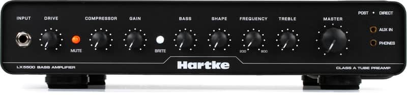 Hartke LX5500 500-watt Bass Head image 1