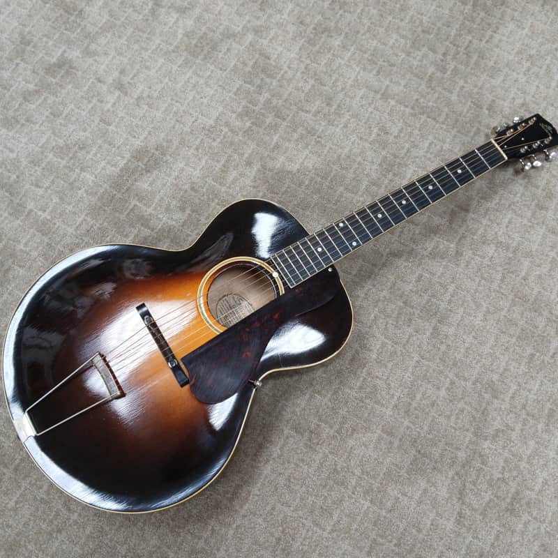 Vintage 1929 Gibson L-4 Sunburst Archtop w/ Original Hardshell Case image 1