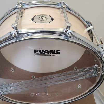 Noble & Cooley *Pre-Order* Horizon Series 6.5x14" Maple/Mahogany Hybrid Snare Drum in Natural Satin & Chrome Hardware | Made in the USA | Special Order | Authorized Dealer image 7