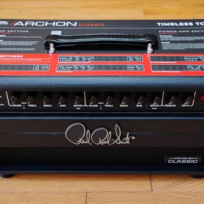 PRS Archon 50 Classic - 2-Channel 50-Watt Guitar Amp Head - 2021 - Present - 1-Button Footswitch - Power Cable - Black image 16