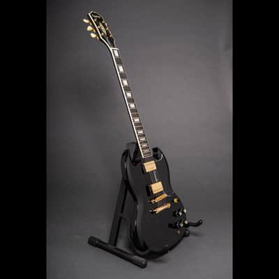Epiphone SG Custom Inspired by Gibson - Ebony w/ Gold Hardware image 3