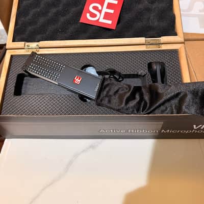 sE Electronics Voodoo VR2 Active Ribbon Microphone 2010 - Present - Black image 3