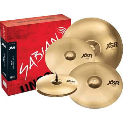 Sabian XSR5005GB Promo 14"-16"-20" + crash 18" offerte image 1