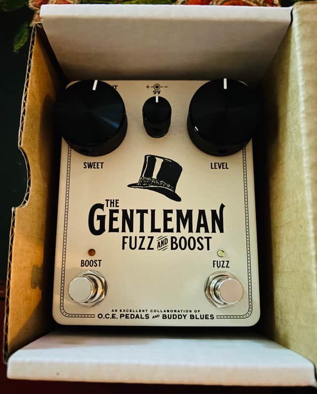 O.C.E. Pedals The Gentleman Fuzz & Boost 2024 - White image 1