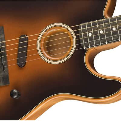 FENDER - American Acoustasonic Telecaster Ebony Fingerboard Sunburst - 0972013232 image 4