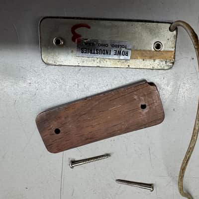 Harmony Dearmond Rocket Pickup w Rosewood lift 1960 Bobcat image 6