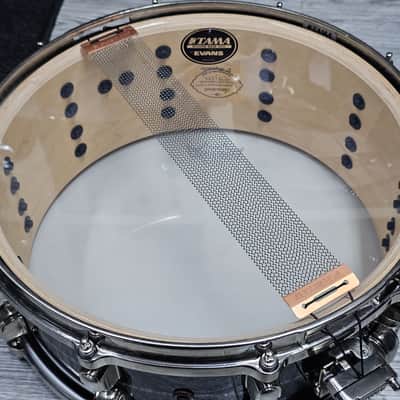 Tama 14"x 6" Starclassic G-Maple in Black Cherry with Abalone Inlay image 6