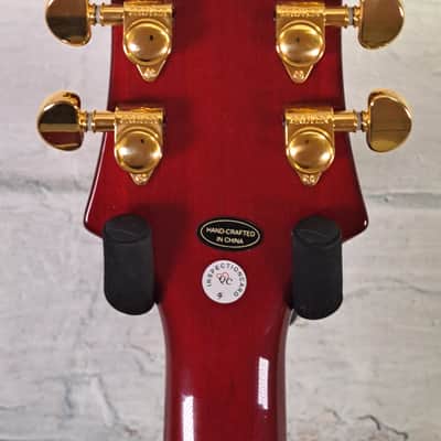 Epiphone Broadway with Laurel Fretboard -- Wine Red image 9