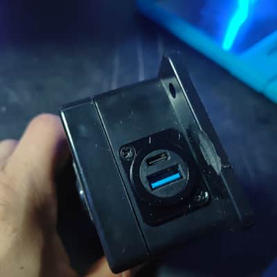 TS footswitch input to programmable midi output - Raspberry Pi Pico 2026 - Black image 2