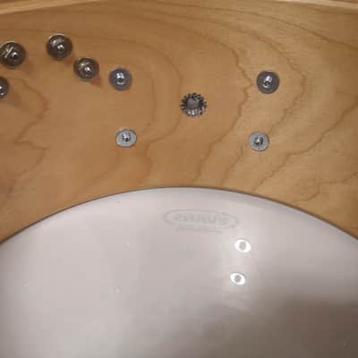 Tama Artwood Chrome cover birch snare Late 80s - Chrome wrap image 2