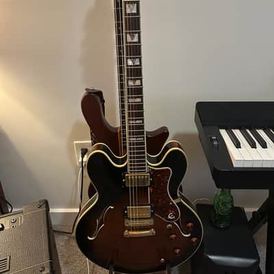 Epiphone Sheraton (Korean-Made) 1986 - 1988 - Tobacco Sunburst image 2
