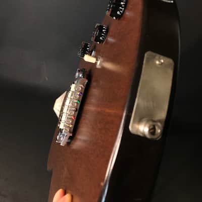 Höfner S5PA guitar 80s - German vintage - set neck - active wiring image 14