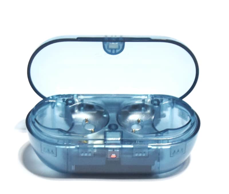 Genuine Sony WF-C710N Charging Case Replacement - Cristal Blue image 1