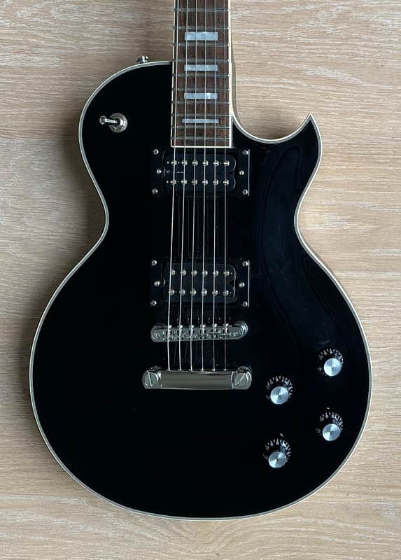 Rally Les Paul Custom John Sykes 1990 - Black Beauty - Gibson Dirty Fingers Pickups and Brass Nut image 1