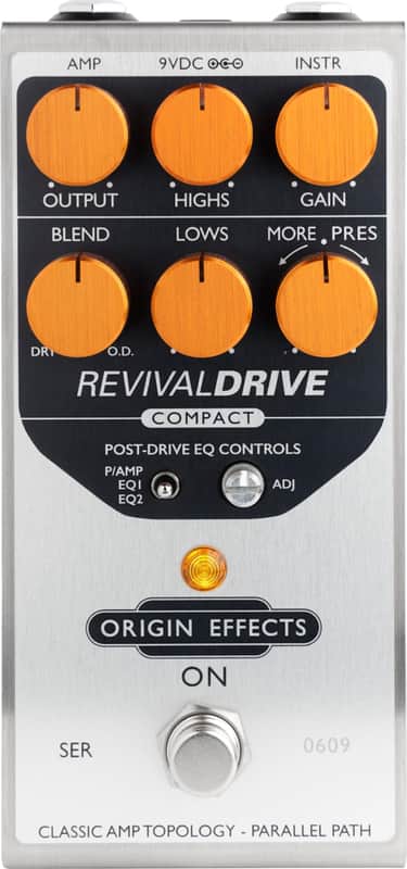 Origin Effects RevivalDrive Compact Overdrive Effects Pedal image 1