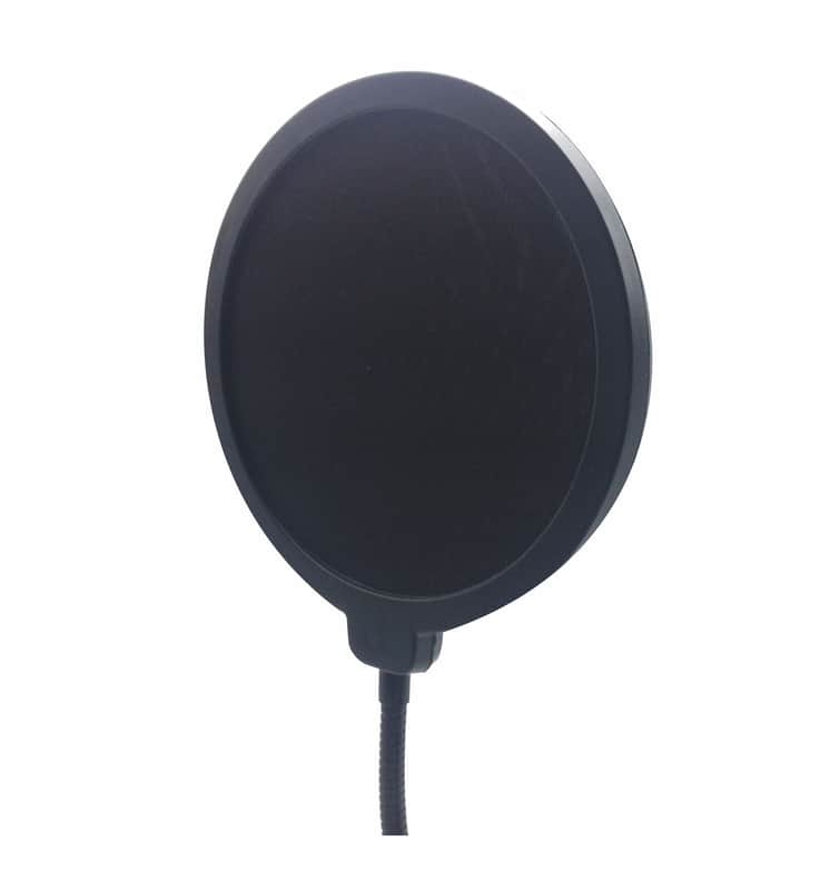 AMERICAN RECORDER 6" Recording Pop Filter with 12 inch gooseneck image 1