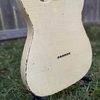 D'Light Custom Guitars Telecaster 2026 - Blonde Whiteguard image 3