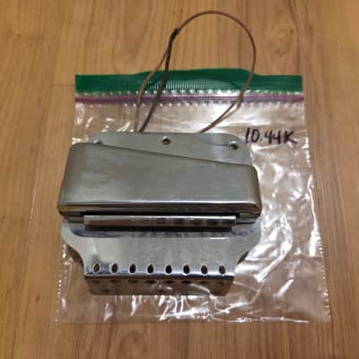 Vintage Early 1950's Fender Trapezoid String-Through 8 String Steel Guitar Pickup w/ Tailpiece! image 1