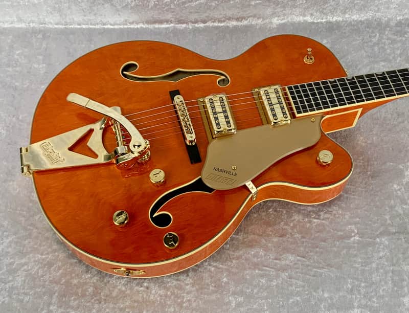 SPECIAL-ORDER! GRETSCH Synchromatic Nashville Hollow Body SC / Bigsby | 50s orange stain image 1