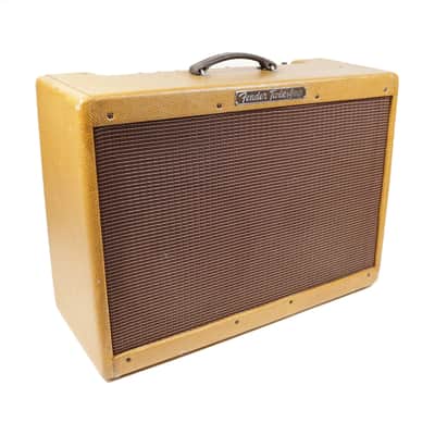 Vintage Fender Twin High-Powered 80W 2x12 Tube Combo Amp 1959 image 2